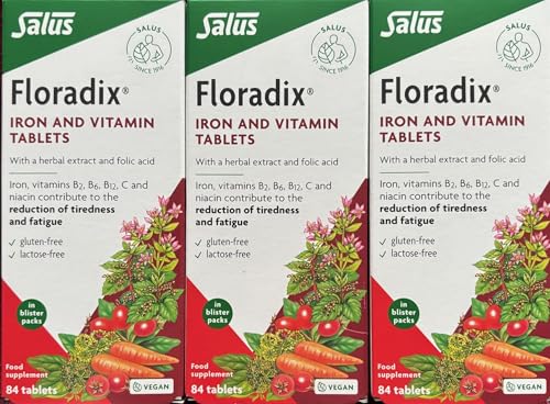 (3 Pack) - Floradix - Floradix Iron | 84's | 3 Pack Bundle