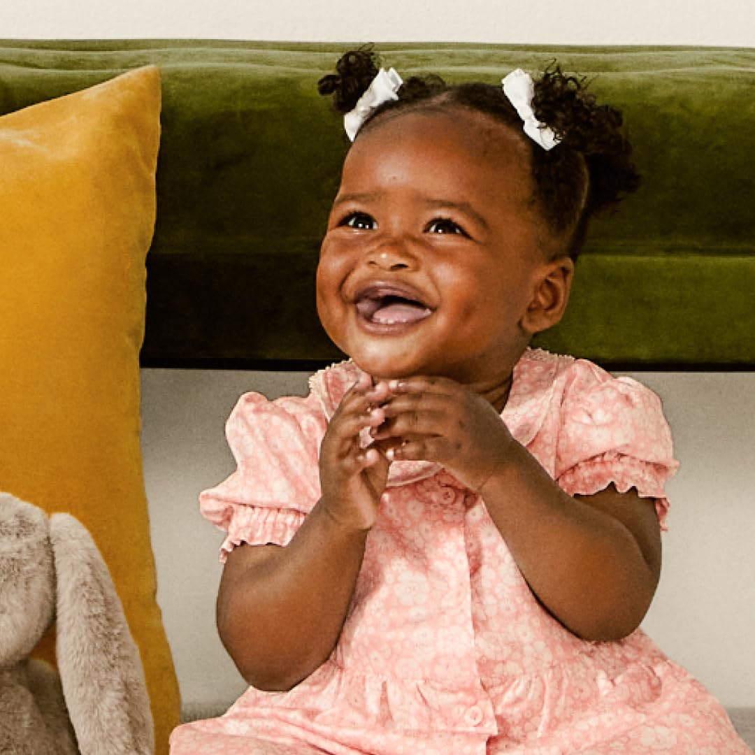 Amazon Essentials x Sofia Grainge Abito in Raso di Cotone con Colletto Bimba e Bambina