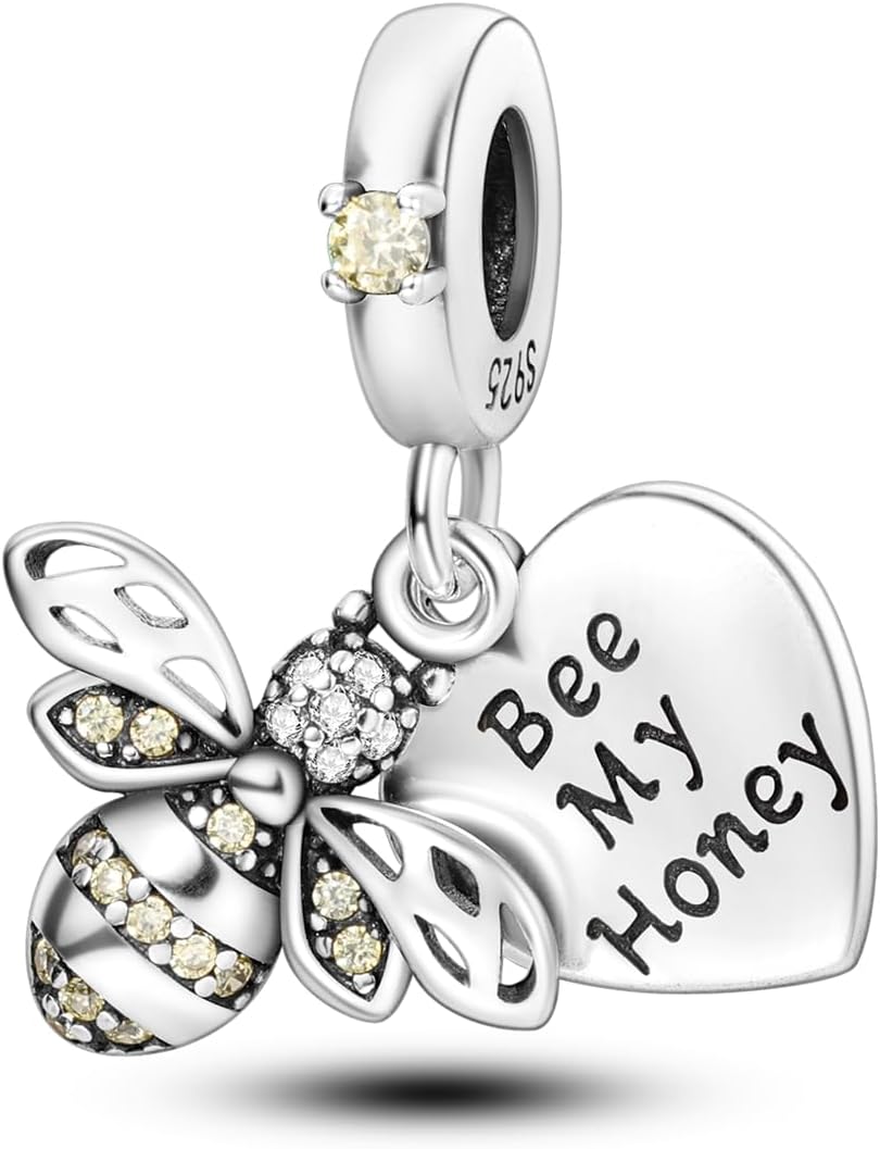 Parmuz Charms for Bracelets 925 Sterling Silver Butterfly summer travel Ocean Lucky charm beads Pendant Jewelry for Woman Mom