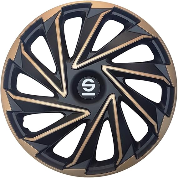 Sparco Set Wheel Covers Varese 15inch Gold/Black, Hubcaps Amazon Canada