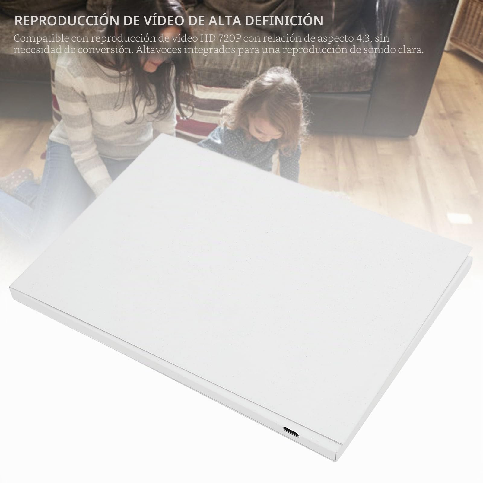 Tarjeta de Felicitación de Video, Libro de Videos Electrónicos de 720p HD con Pantalla LCD, Folleto de Video Integrado en Memoria de 128 M, Personaliza Tu Propio álbum de Video (5 Pulgadas)
