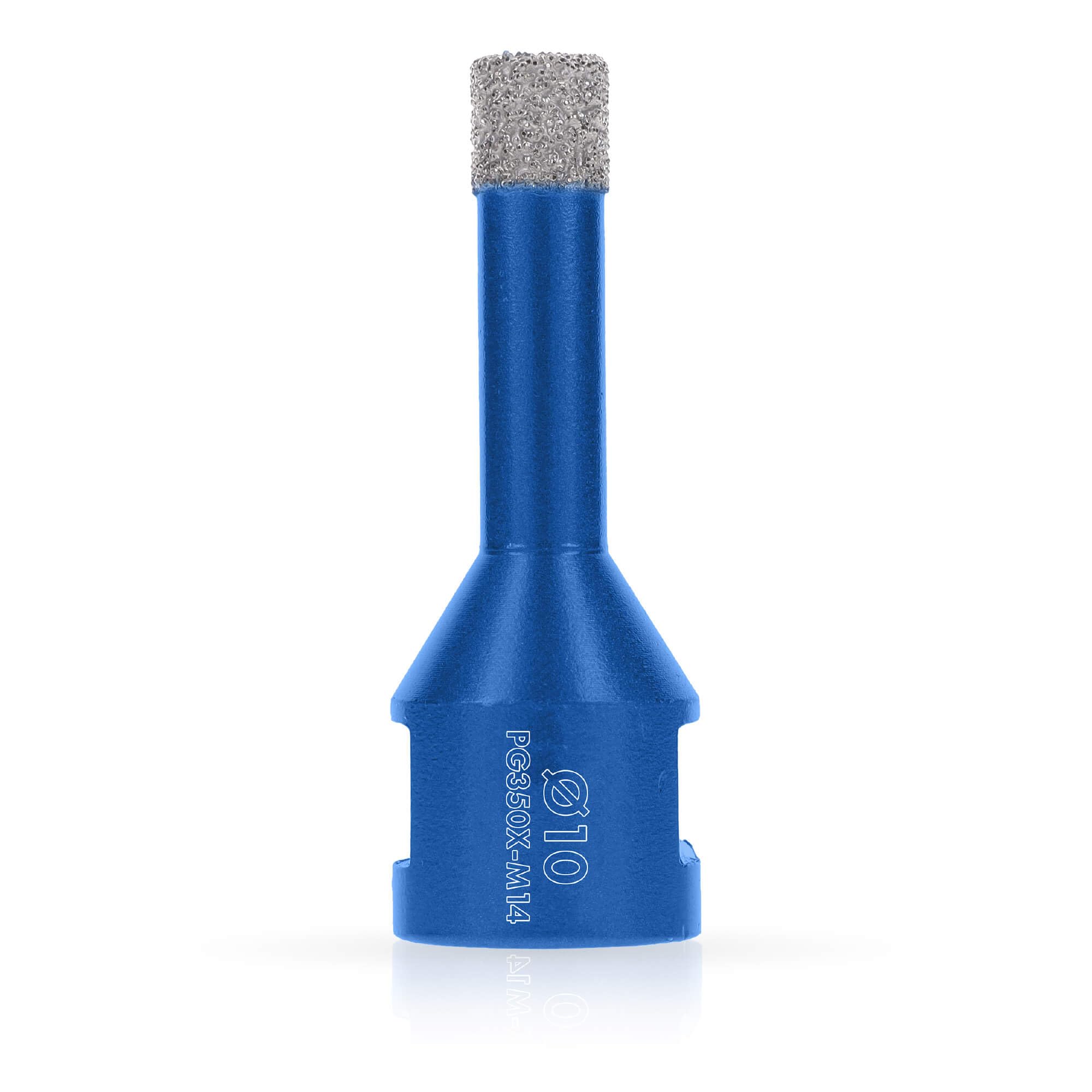 Marcrist 10mm Tile Drill Bit M14 - Vacuum Brazed Diamond Drill Bit for Porcelain Tile - Dry Use for Angle Grinder - Professional Diamond Drill Bits for Porcelain Tiles (199PV)