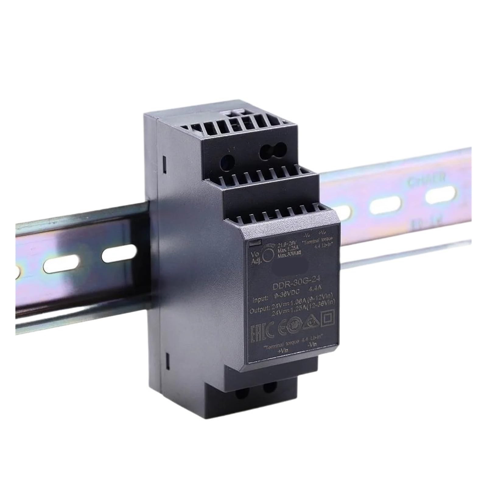 Convertisseur CC-CC DDR-30L-5 Type Rail DIN 5V 6A 30W pour armoire