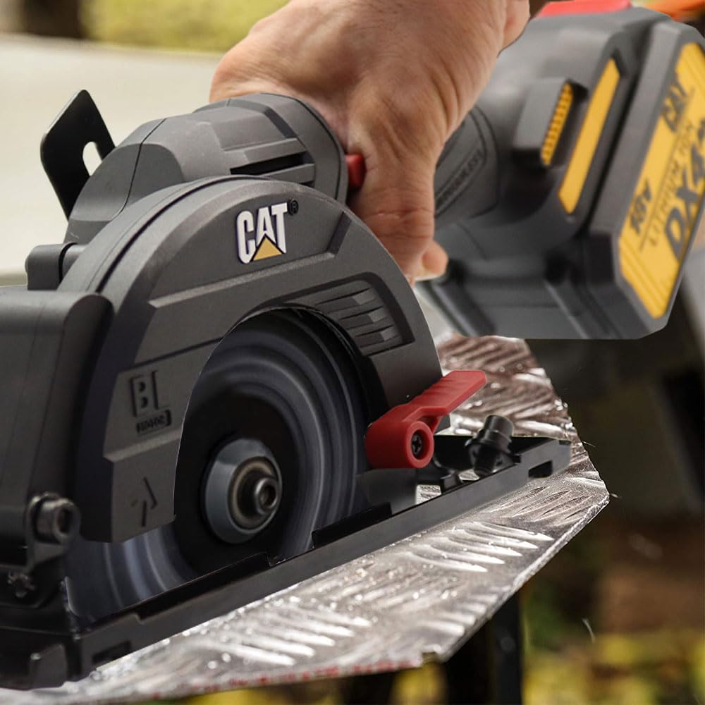 CAT DX5010B 18 Volt 120 mm Kömürsüz Profesyonel Çok Amaçlı Daire Testere (Akü Dahil Değildir)