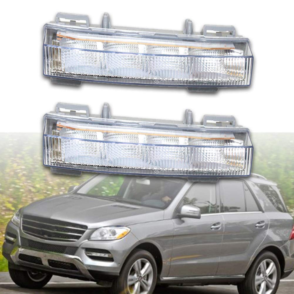 Tagfahrleuchte, DRL Links Und Rechts Für Mercedes Benz W166 A2049065401 A2049065501, 1Pair