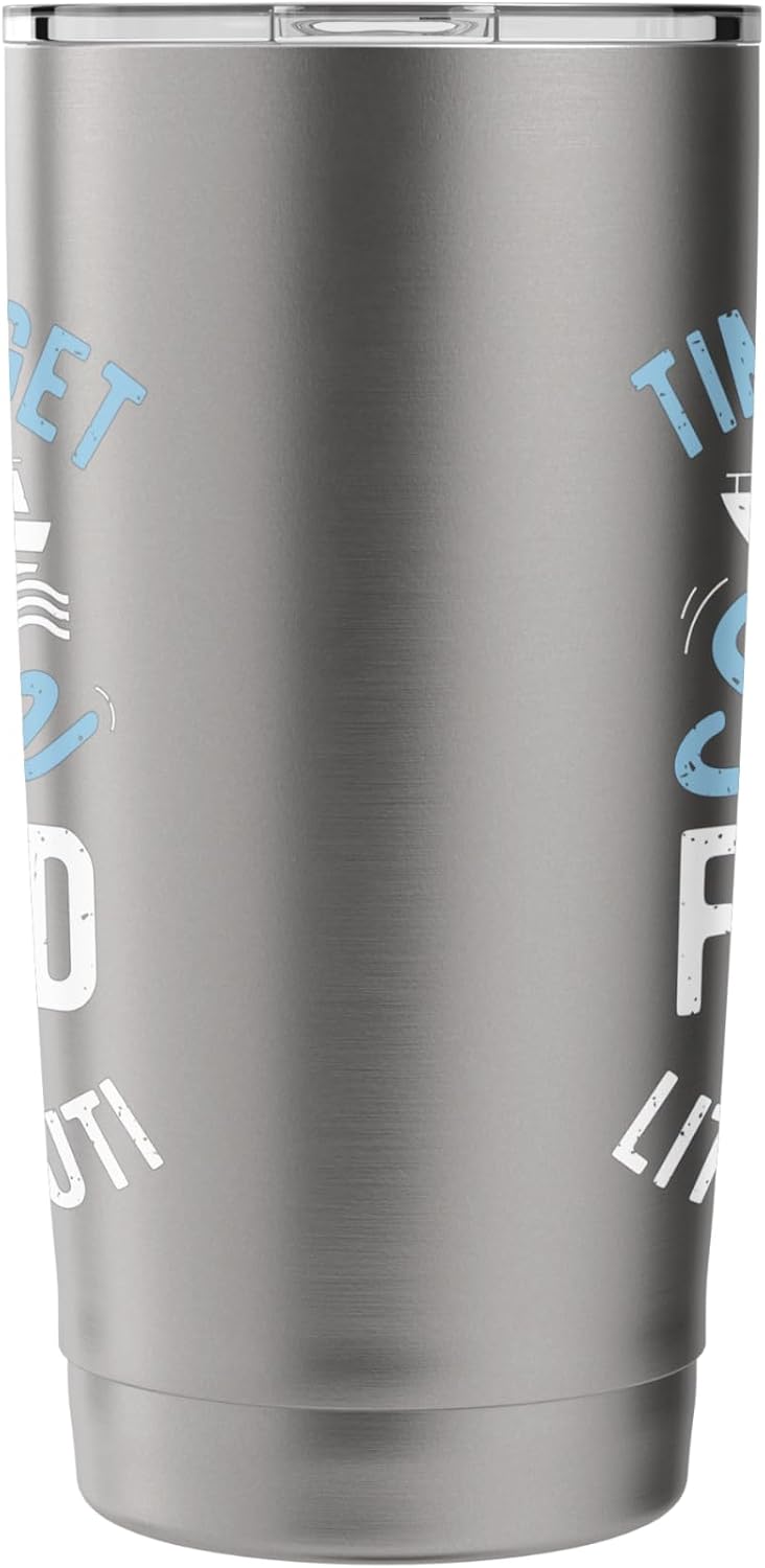 Time to Get Ship Faced and Get a Little Nauti T shirt Cruise Stainless Steel Insulated Tumbler image 4