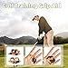 Golf Swing Training Aid - Golf Grip Trainer & Finger Gripper for Right/Left Hand, Silicone Golf Club Grips