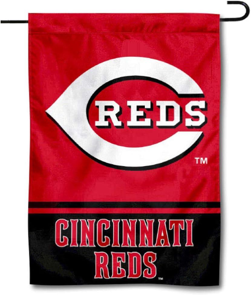 Cincinnati Reds Double Sided Garden Flag