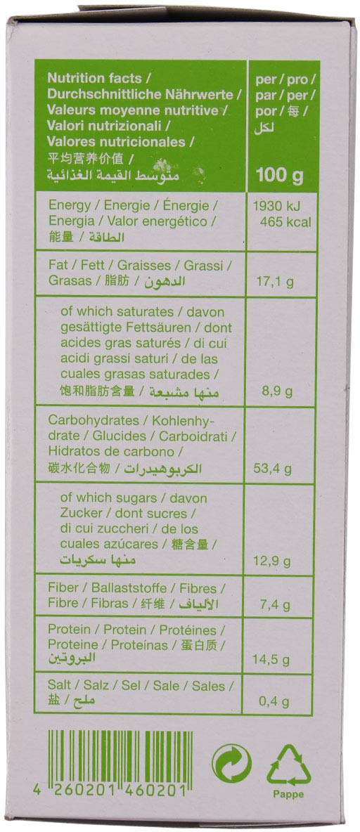 NRG-5 Emergency Food Zero Ration Alimentaire d'urgence, sans Gluten (Lot de 4)