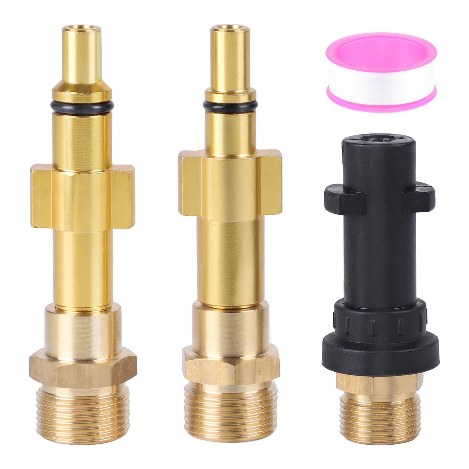 SWAWIS Wąż do czyszczenia rur, adapter, wzmocniony, nietłukący się do myjki wysokociśnieniowej Kärcher K2 - K7 Lavor Parkside Bosch