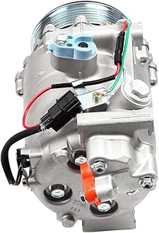 cciyu Air Conditioning Compressor Fit for Honda Civic CRV for A-cura RDX 2007-2015 Replaces AC Compressor for Car 7 Grooves TRSE09