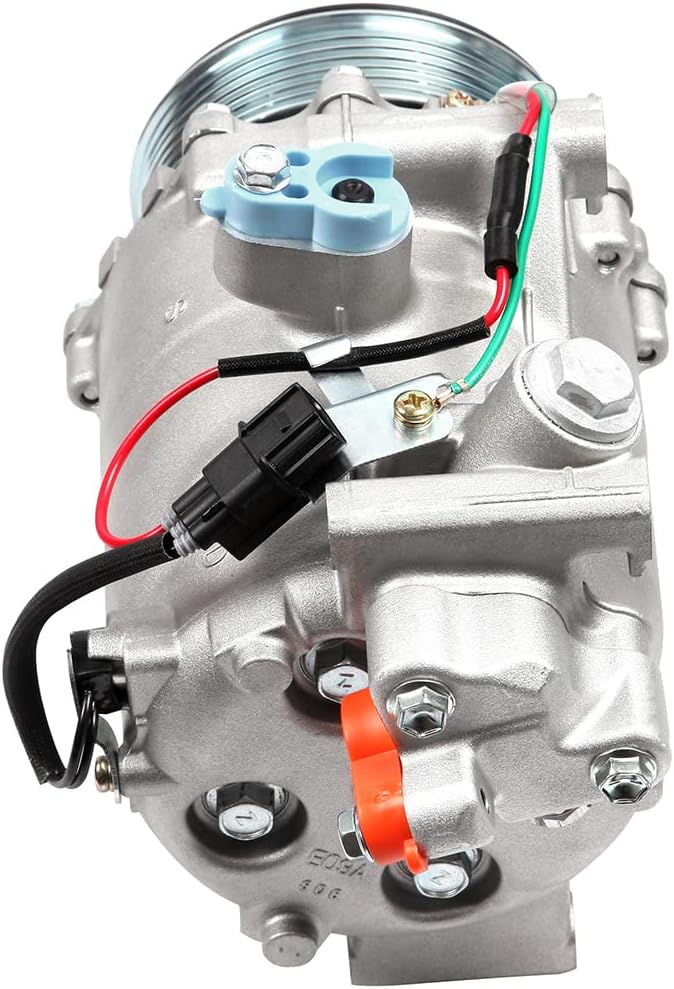 cciyu Air Conditioning Compressor Fit for Honda Civic CR-V for Acura RDX 2.3L 2.4L 2007-2015 Replaces AC Compressor for Car 7 Grooves TRSE09