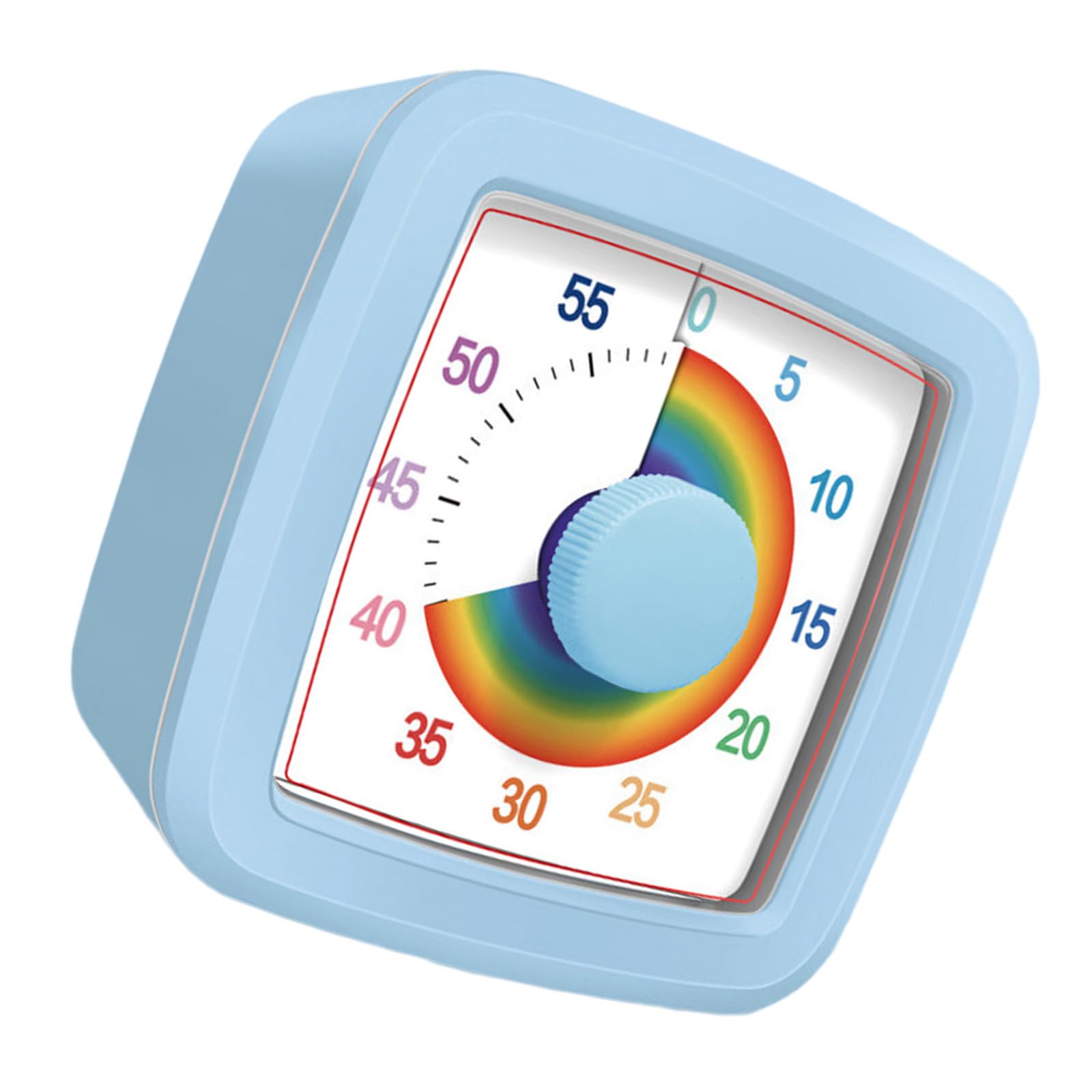 Visual Rainbow Timer for Child Learning Time Management Tool with Colorful Display and Easy Operations Visual Timer for Kid