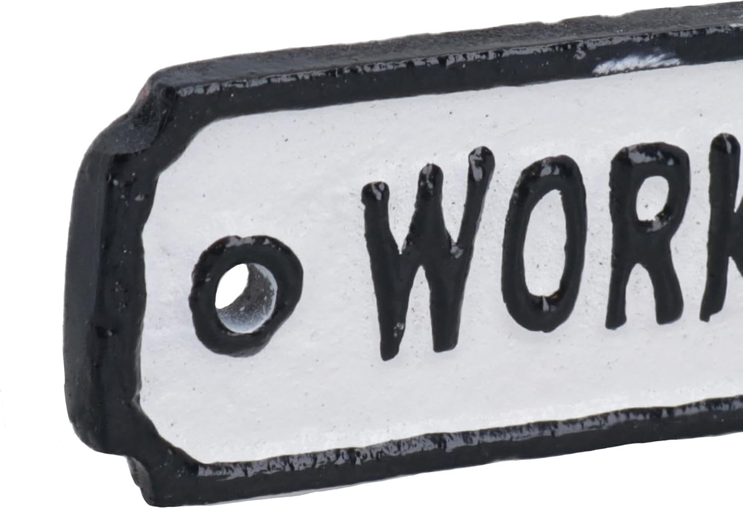 AB Tools Workshop Cast Iron Small Sign Plaque Door Wall House Gate Post Shed Garage