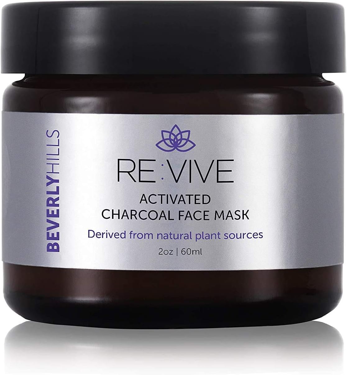 BEVERLY HILLS Revive Charcoal Mud Mask Blackhead Remover and Acne Treatment that Detoxes Skin