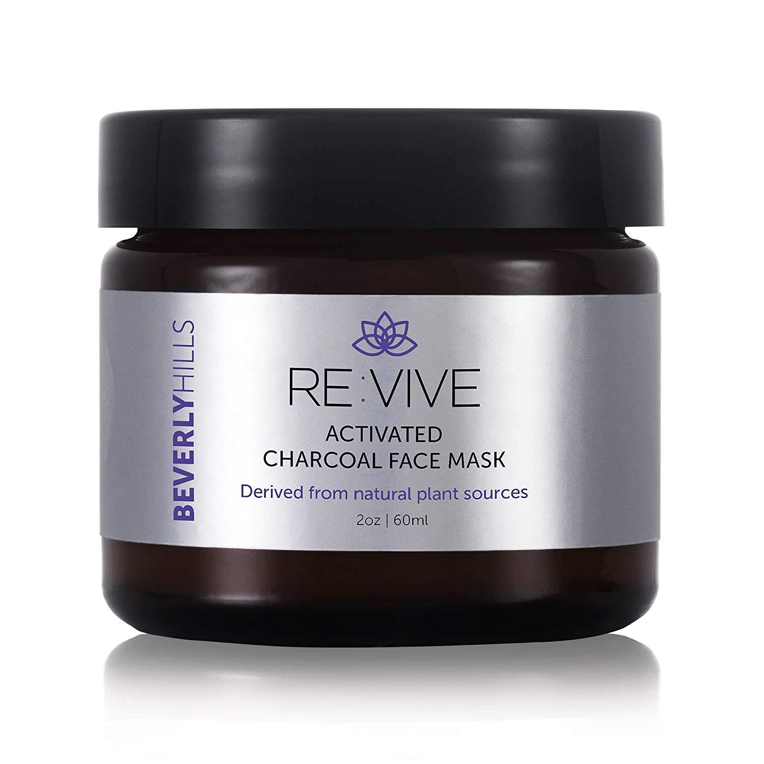 BEVERLY HILLS Revive Charcoal Mud Mask Blackhead Remover and Acne Treatment that Detoxes Skin