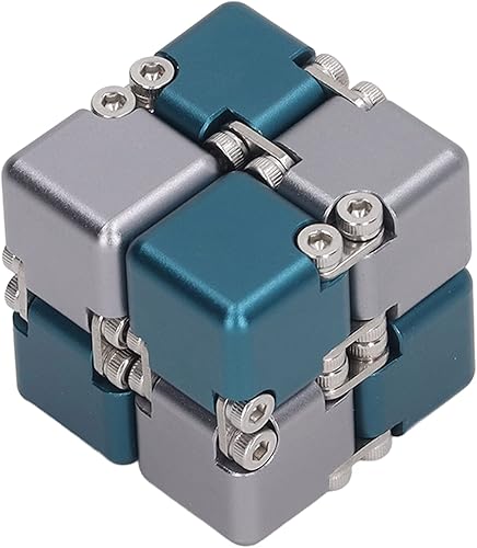 Miniatura 6 de VGEBY Bloques sensoriales de mano para relajar el cerebro, ansiedad, estrés, bloques de mano de aleación con la parte superior de los dedos,