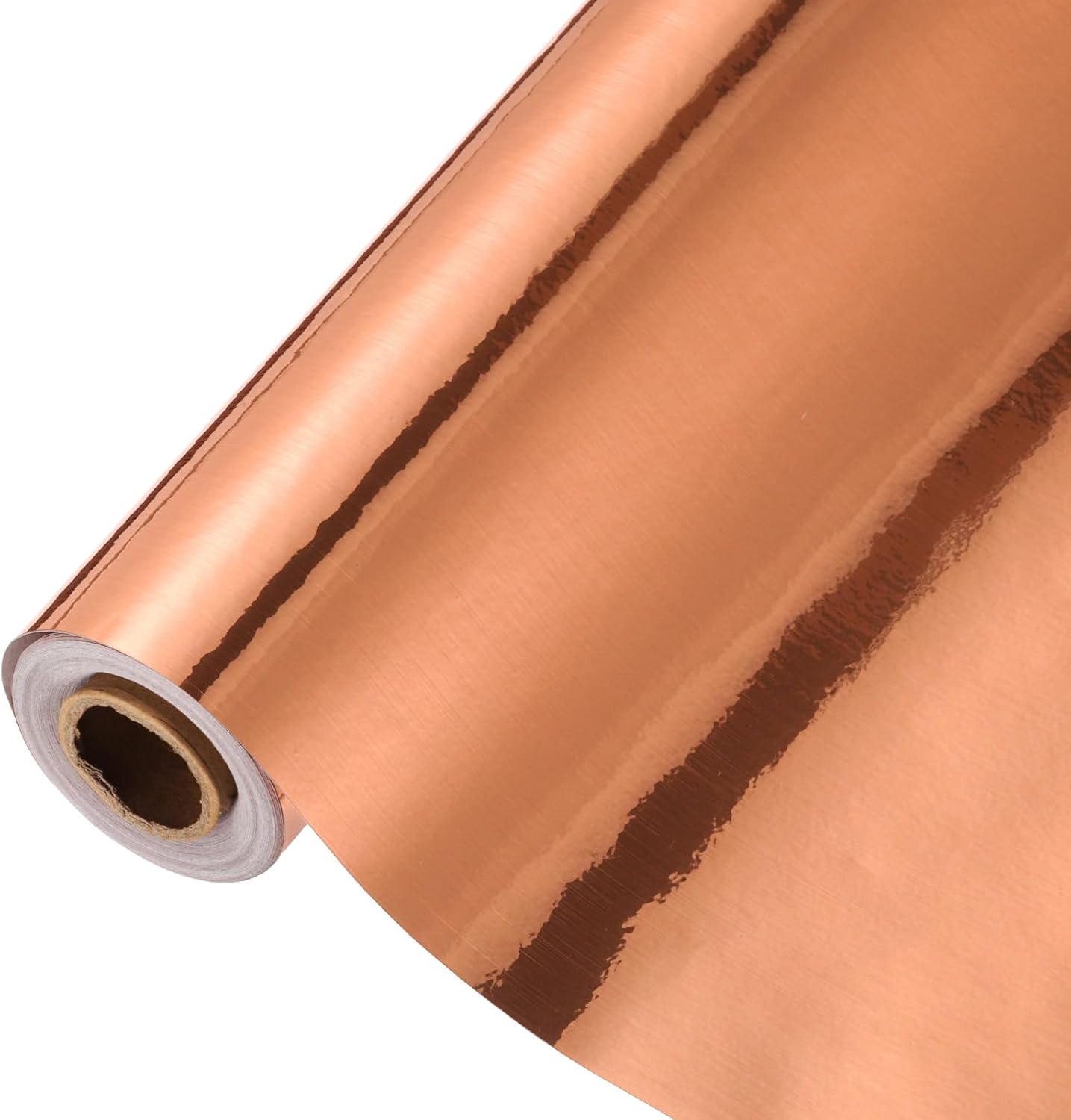 uxcell Brushed Gold Contact Paper 31.5" x 394" Self-Adhesive Brushed Metal Style Wallpaper Waterproof Peel and Stick Countertops for DIY Kitchen Countertop Cabinet Bathroom