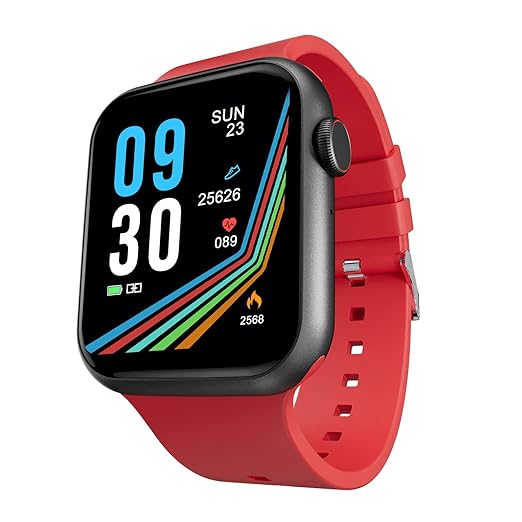 Fire-Boltt Ring Plus 1.91″ Bluetooth Calling Smartwatch Largest Full Touch Display & Full Metal Body, AI Voice, Over 100 Sports Modes, SpO2, Heart Rate Tracking at Rs. 3329