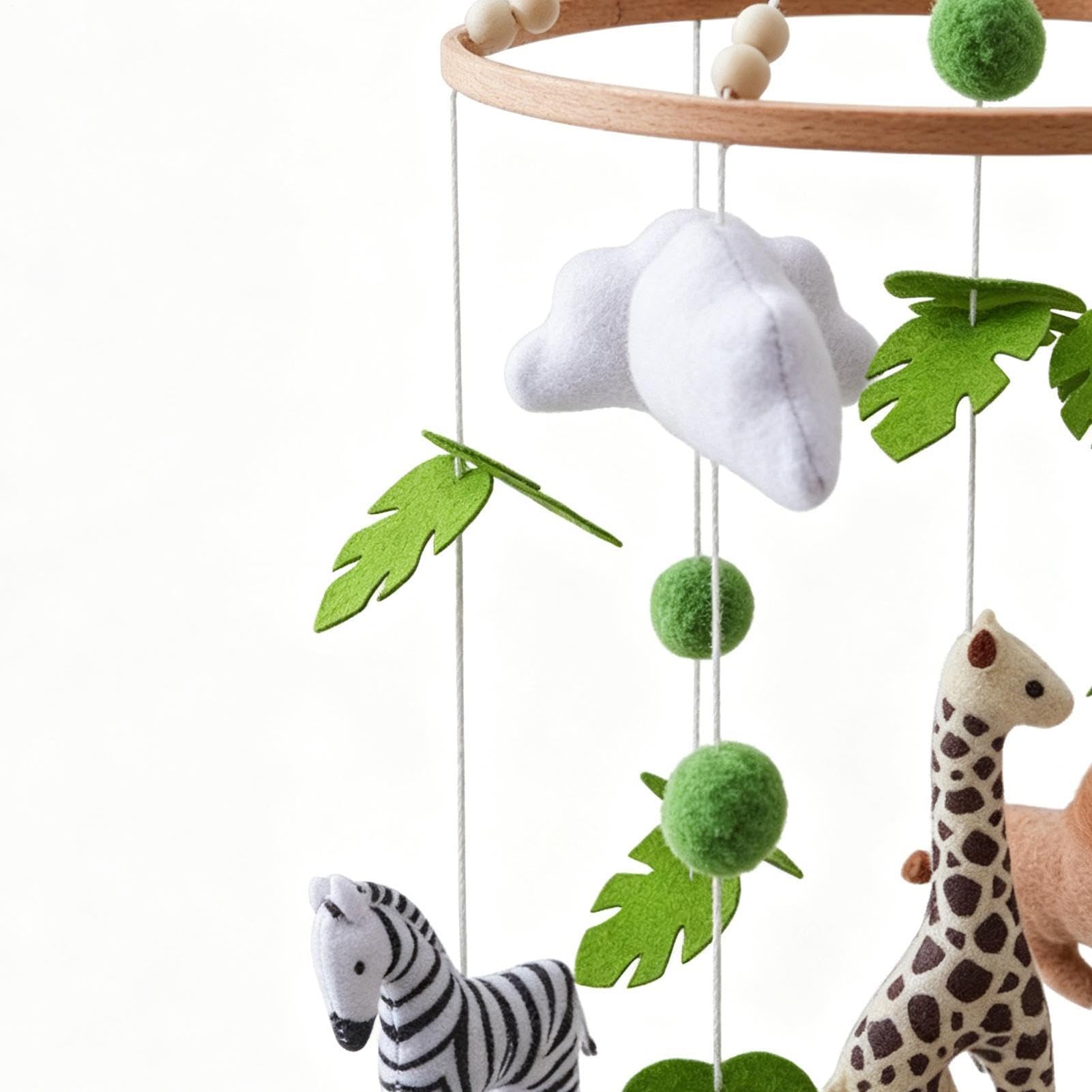 Decorazione per la cameretta dei bambini | Mobile in feltro fatto a mano per la cameretta dei bambini, per calmare e per culla, lettino, cameretta dei bambini,