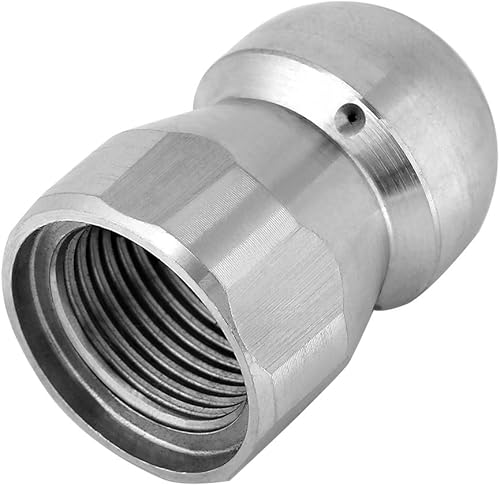 Miniatura 7 de Yosoo Health Gear - Boquilla de drenaje de 38 pulgadas, boquilla de chorro de agua, limpiador de línea de drenaje de alta presión, boquilla de