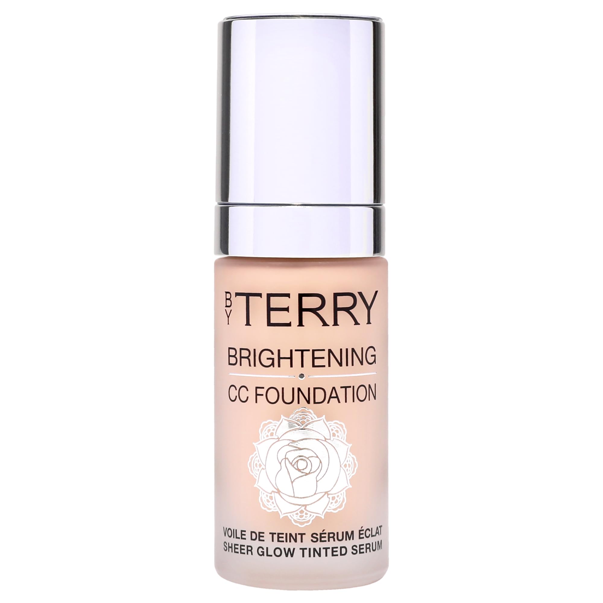 By Terry Brightening CC Foundation, Hydrating Serum Foundation, Ultra-Sheer Finish, Vegan & Cruelty Free, 2C Light Cool
