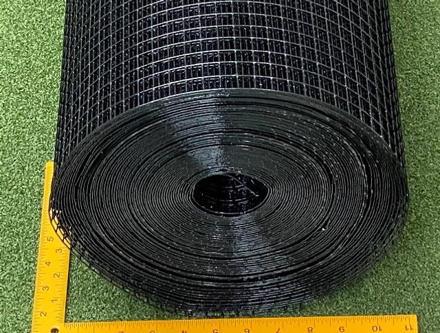 Critterfence® 3 x 100 Metal Fence (Black - Welded Wire- 1/2 x 1/2 Inch)