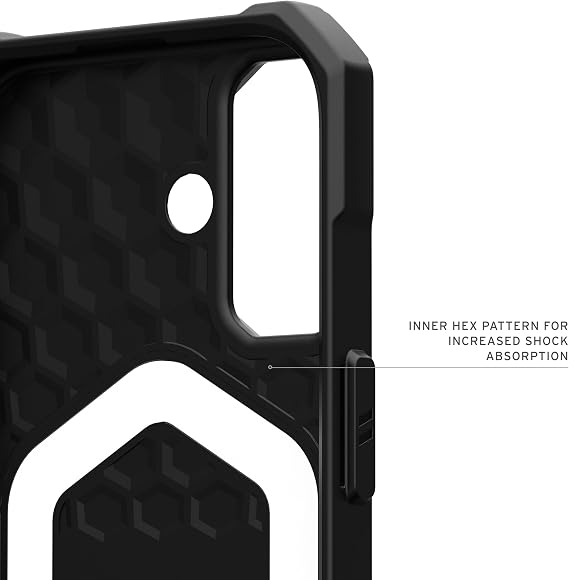 URBAN ARMOR GEAR UAG Designed for iPhone 17 Case Essential Armor - Compatible with MagSafe Military Grade Protective Cover, Black