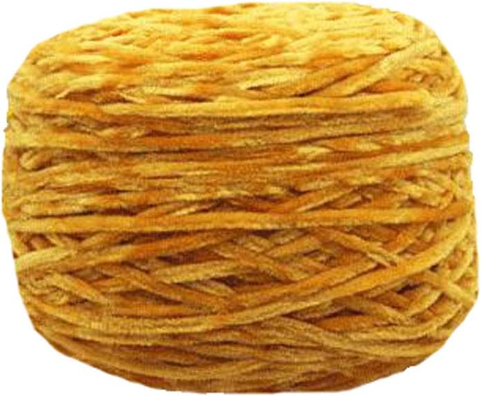 1.1lbs Fluffy Velvet Chenille Yarn Crochet Knitting Mustard Chenille Yarn Sweaters Hats Socks Velvet Yarn DIY Blanket Yarn