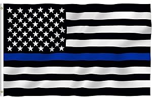 Fly Breeze 3x5 Foot Thin Blue Line Flag
