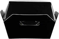 Vista 13 de Restaurantware Mini cajas de hamburguesas de 2.5 x 2.5 x 2 pulgadas, 100 recipientes de alimentos con tapa con bisagras, cajas desechables de papel