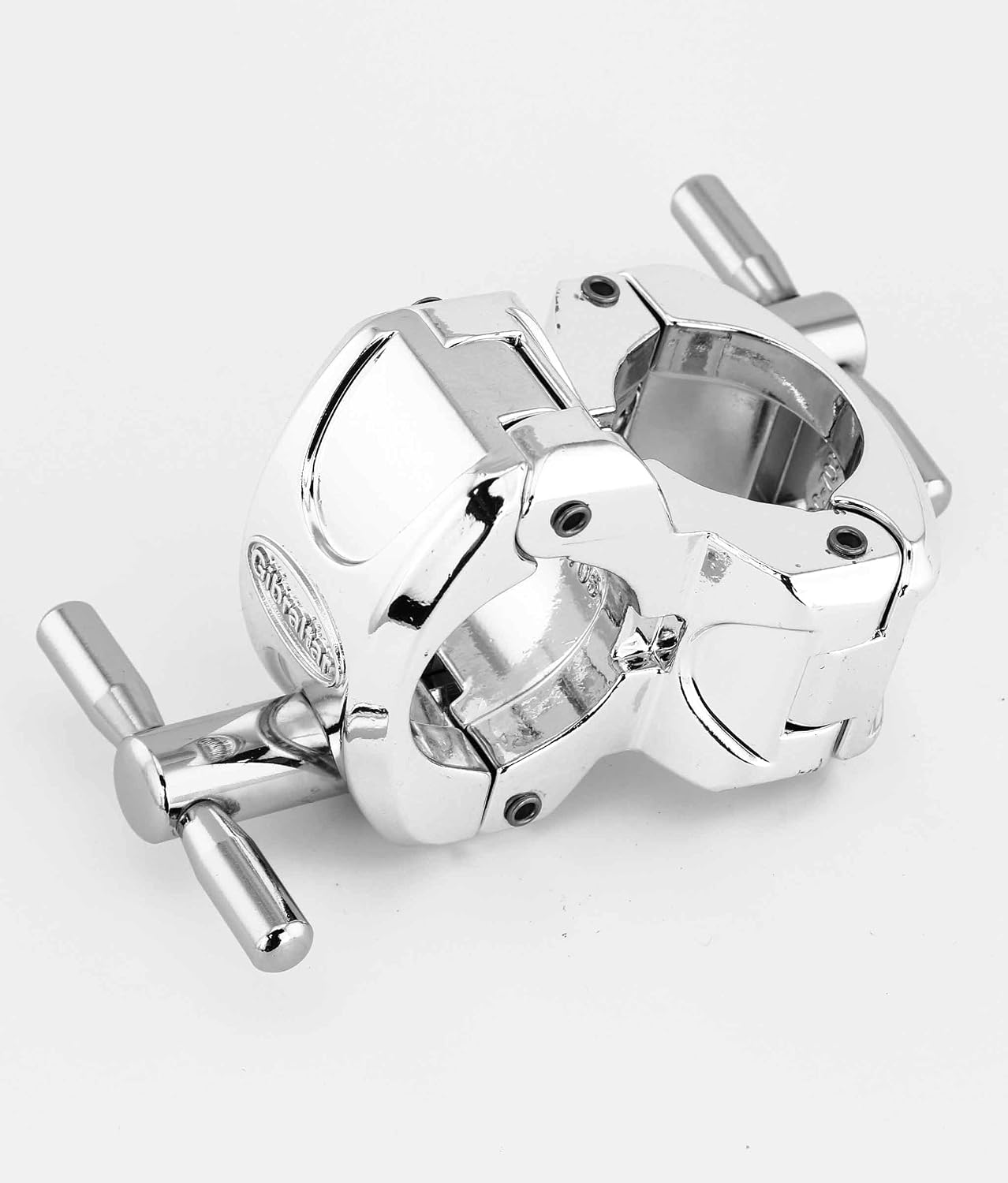 Right Angle Drum Rack Clamp for 1.5" Rack Bars, Chrome Finish (SC-GCRA) image 2