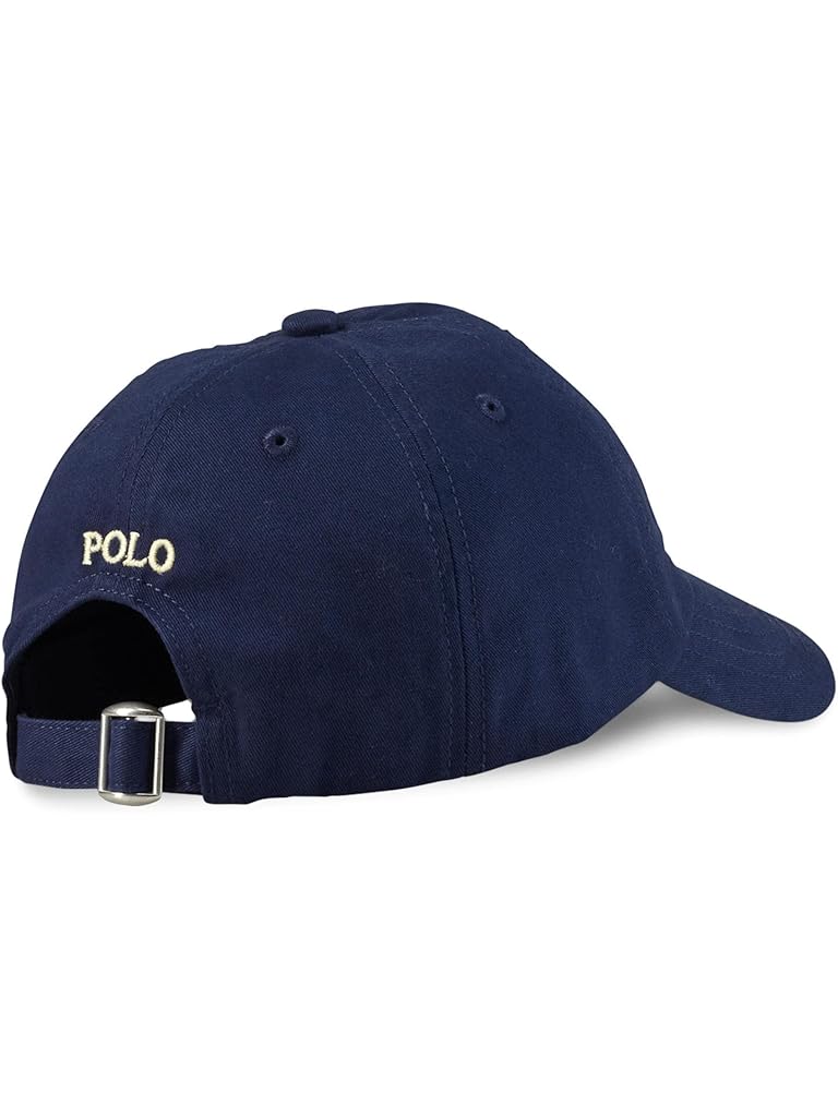 Navy Polo Ralph Lauren Cotton Chino Baseball Cap (Big Kids)
