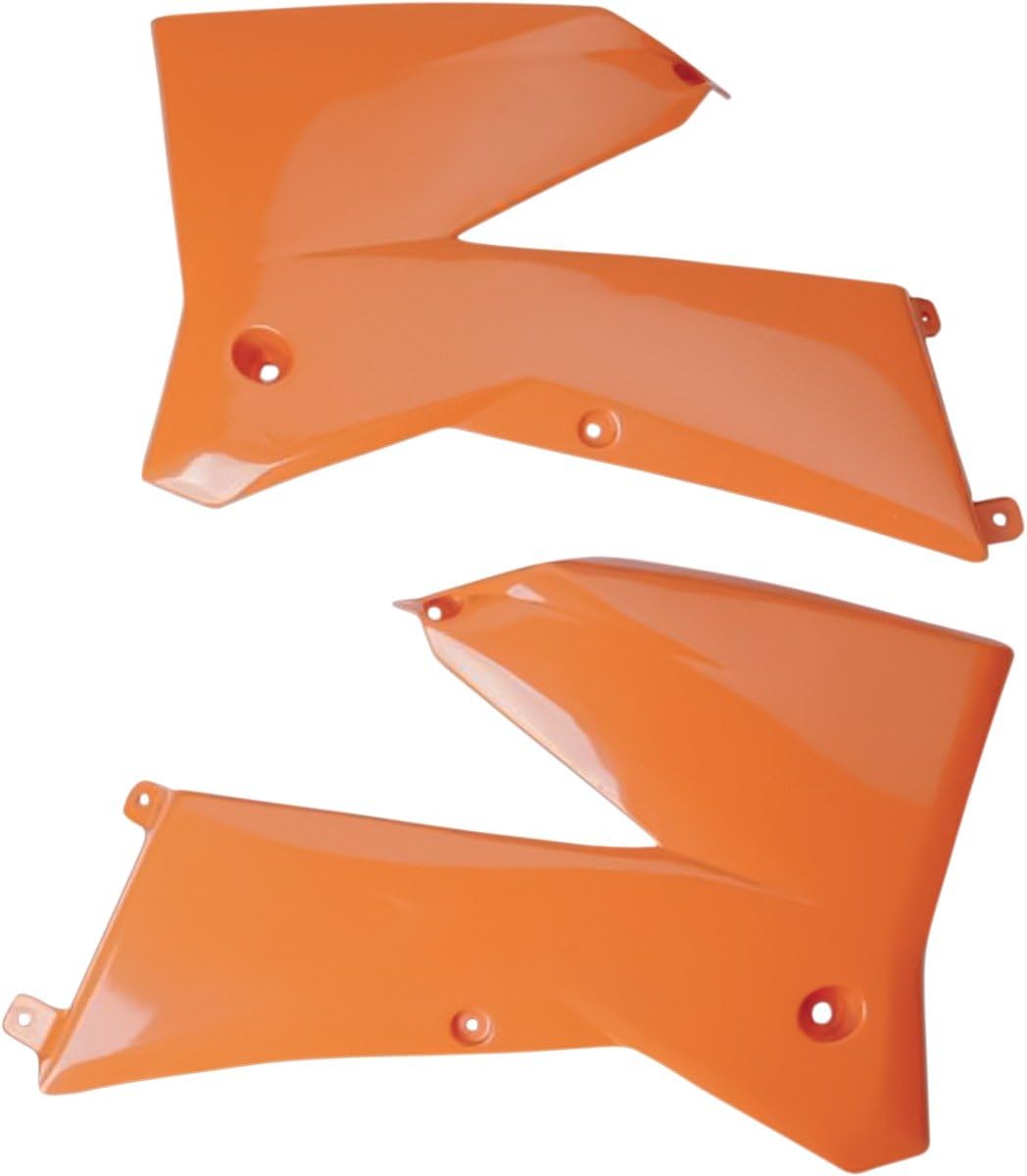 UFO KT03084-127 Replacement Plastic (FOR KTM SHROUD RAD KTM 05 ORANGE)
