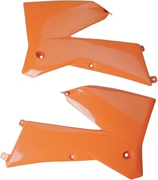 UFO KT03084-127 Replacement Plastic FOR KTM SHROUD RAD KTM 05 ORANGE