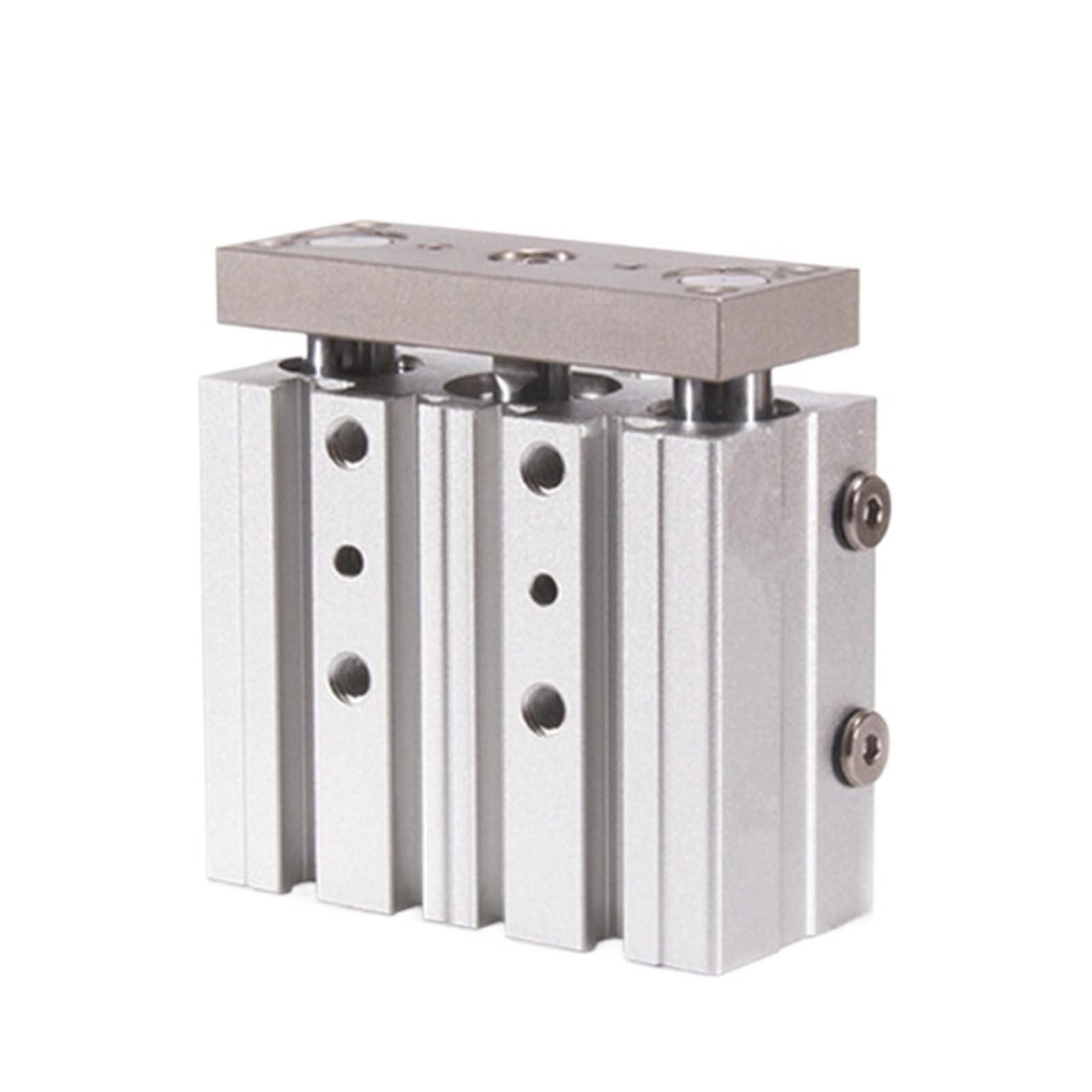 Cylindre pneumatique TCM12X40S double effet pour corriger les faux alignements