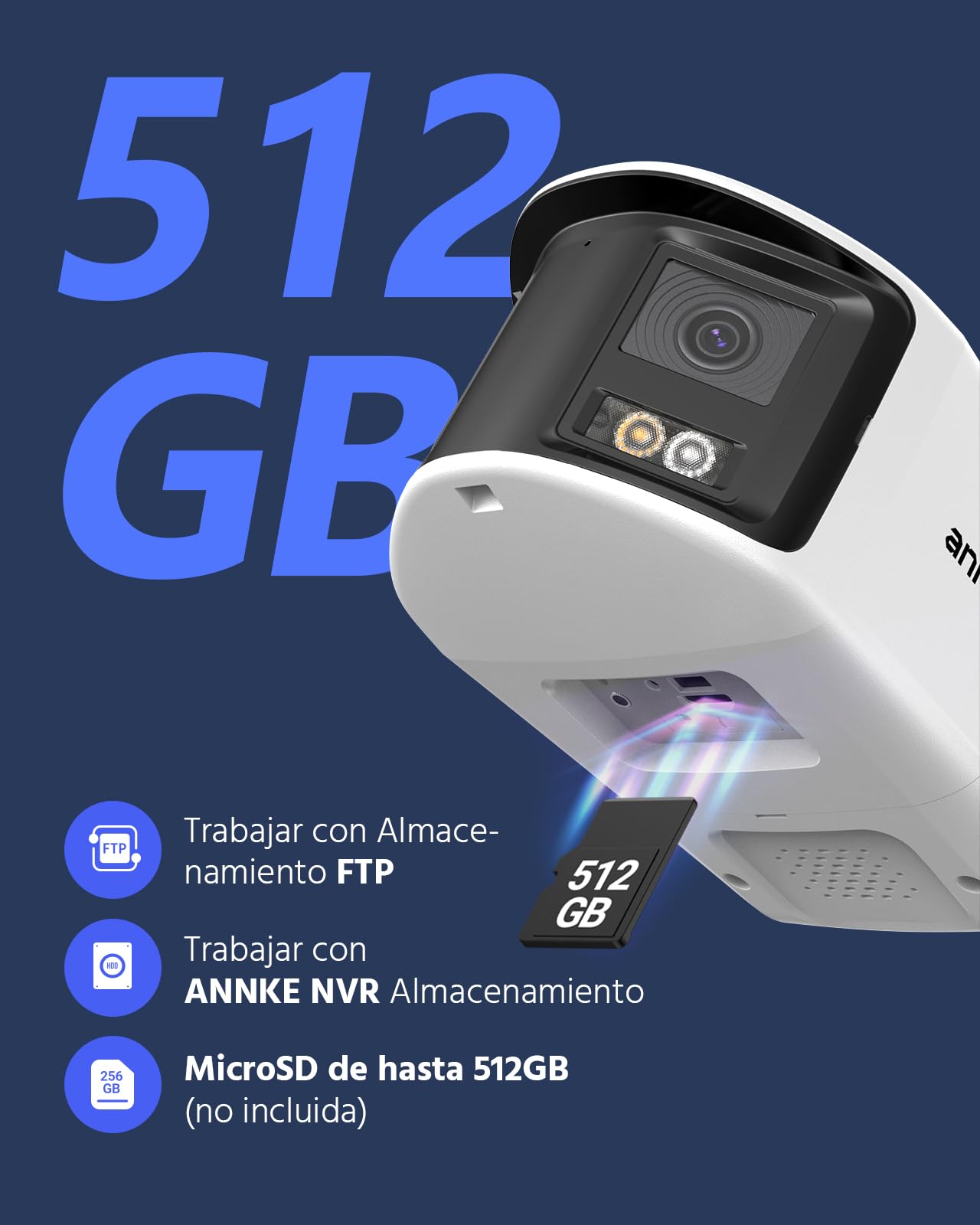 ANNKE 4K podwójny obiektyw PoE kamera do monitoringu na zewnątrz z widokiem panoramicznym 180°, dwukierunkowe audio, rozpoznawanie osób/pojazdu, nagrywanie 24/7, kolorowa widoczność w nocy, IP67