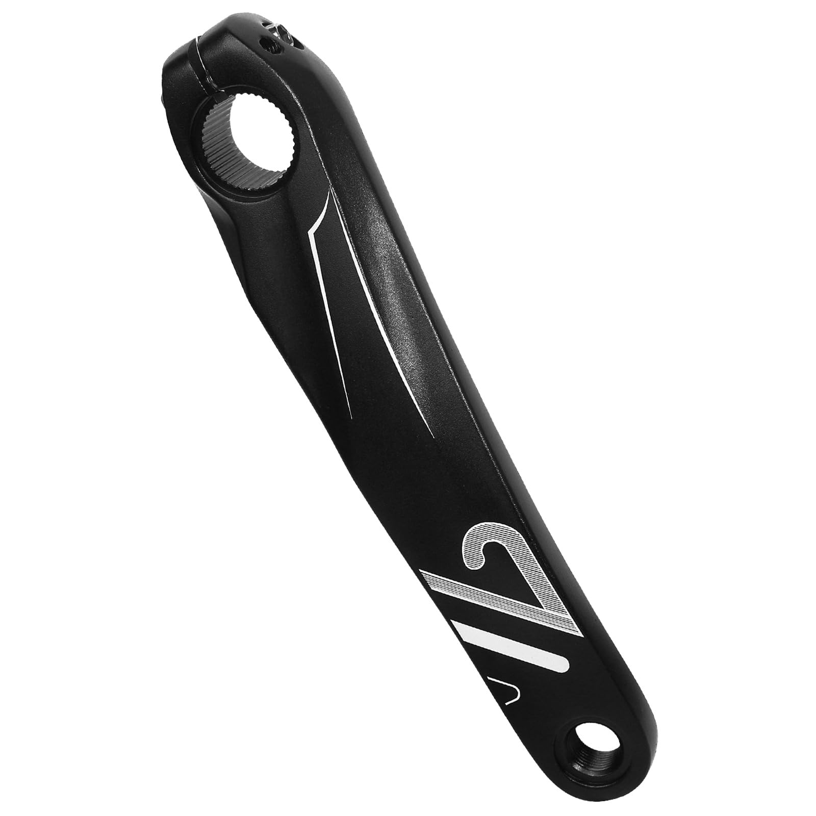 Pedivella sinistra per biciclette, quadrata/rombo/scanalature, manovella per bici elettrica in lega di alluminio, facile da usare