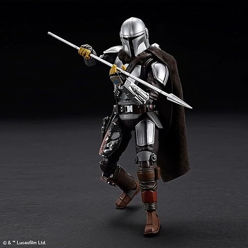 Miniatura 8 de Bandai Hobby - 112 Mandalorian Beskar armadura (revestimiento de plata Ver.), The Mandalorian, Bandai Spirits Hobby Star Wars Model Kit (2557093)