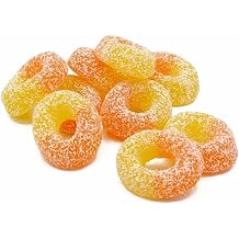 Mega Value Vegan Sweets   Assorted Fruity Candy Bags   Classic Pick n Mix Favourites   Convenient Packs 1.5kg, Mega Value Vegan Peach Rings