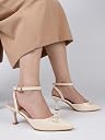 Lensbury Women’s Kitten Heel Slingback Heel | Pointed Toe Patent Dress Shoes with Adjustable Strap I Comfortable Stylish Heels for Party, Office & Formal Wear I Lightweight & Durable I 2 inch Heel Height I gallery image
