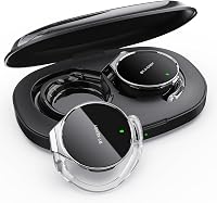 Micool Bluetooth 5.4 Nyitott Fülhallgató Zajszűrés, Vízálló Sport Headset 4 Mikrofonnal 1