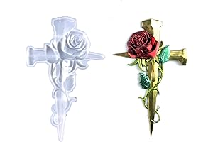 3D Large Cross Casting Resin Silicone Mold - Big Statue Wall Cabinet Epoxy Resin Mold