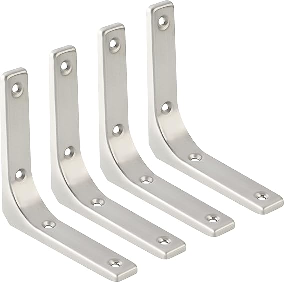 Sayayo Stainless Steel Shelf Brackets Wall Brackets for Shelves Shelf