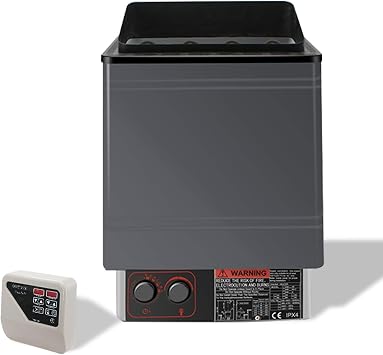 YiFun Trade 6.0KW SPA Sauna Bath Heater Stove for Family and Small Club External Control 220V