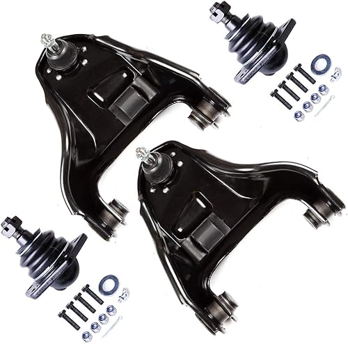 Juego de 4 piezas de SCITOO kit de suspensión para Chevrolet Blazer S10 para GMC Jimmy Sonoma para Oldsmobile Bravada Junta de bola inferior, brazo