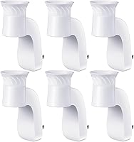 Vista 15 de Paquete de 1 enchufe de fragancia de pared compatible con fragancias WallFlower de Bath and Body Works, certificado ETL, giratorio, control de aroma