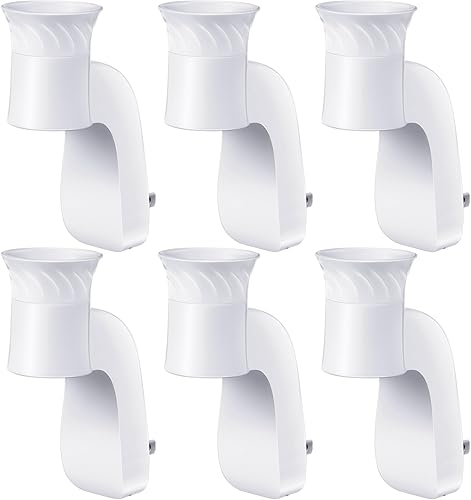 Hohean Paquete de 6 fragancias de pared compatibles con fragancia WallFlower Bath and Body Works, certificado ETL, giratorio, control de aroma