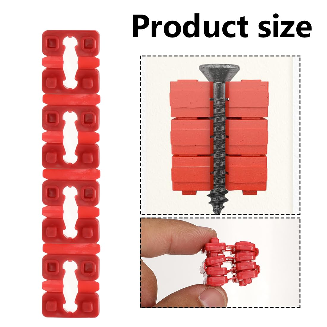 Outlet Spacers Switch and Receptacle Spacer 48 PCS Socket Spacers Plastic Shims for Electrical Box Extender Loose Outlets Plug Fix