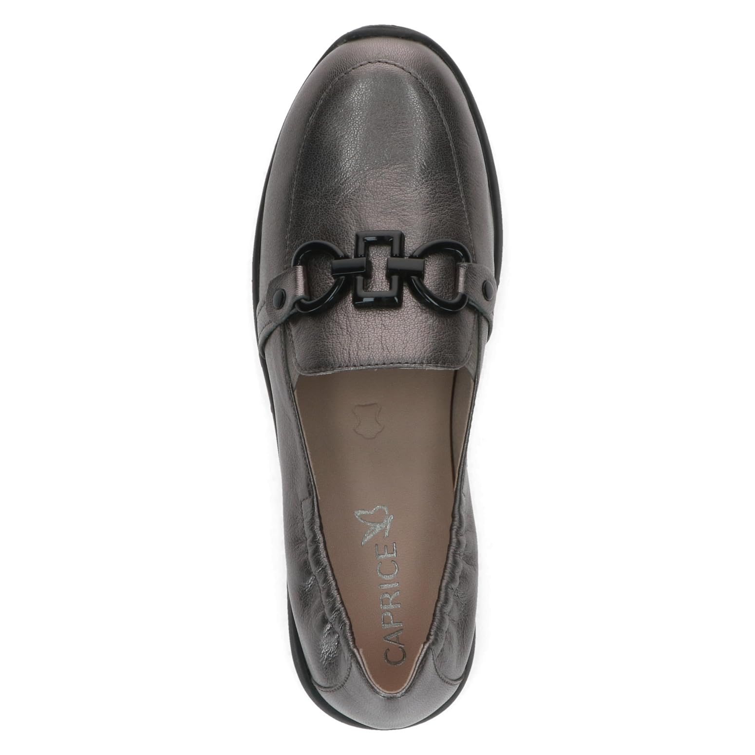 Caprice Damen 9-24708-42 Slipper, Dk Grey Metal, 37 EU – Ansicht 3